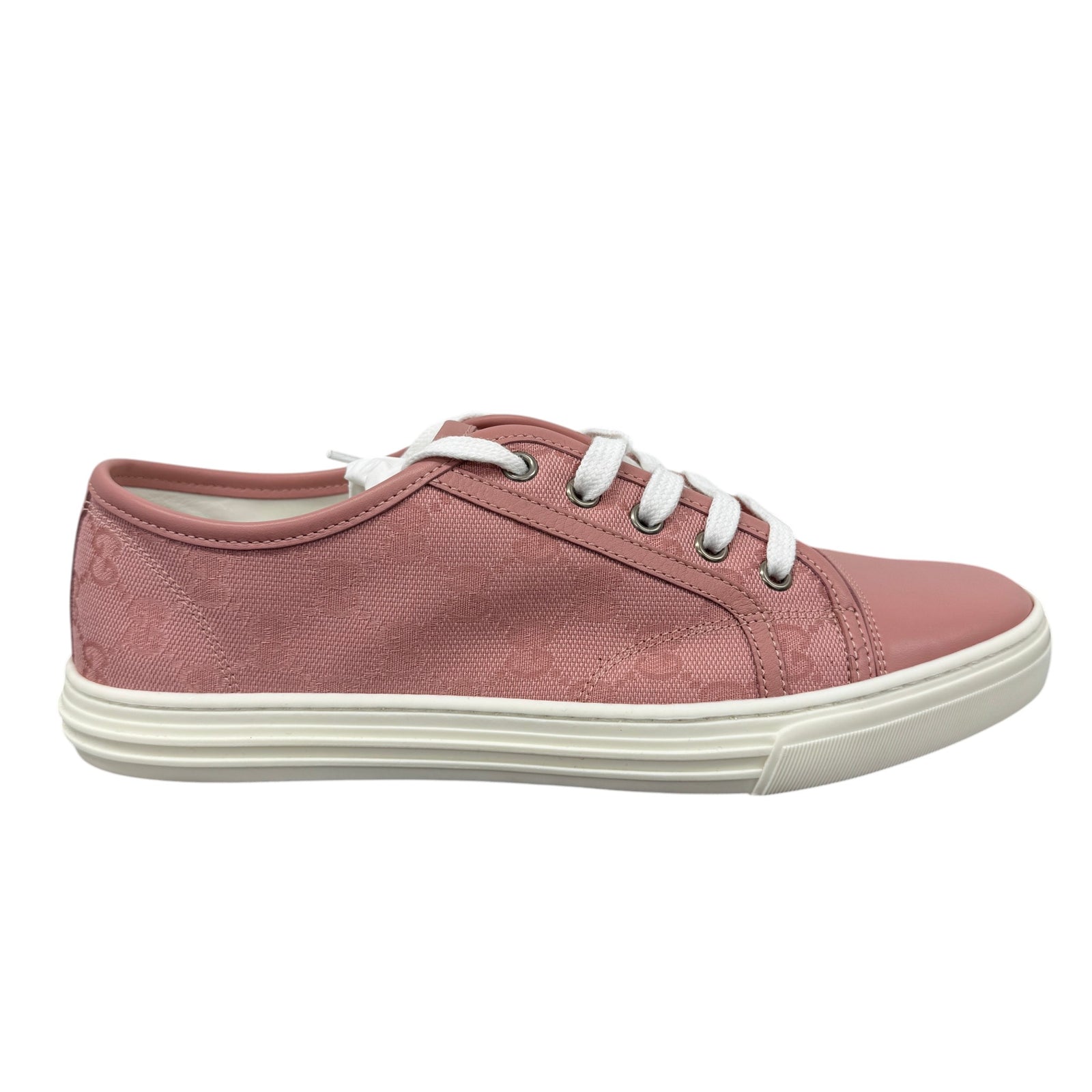 Women's Gg Monogram Low Trainers Pink Size EU 40 / UK 7 - Photo 1