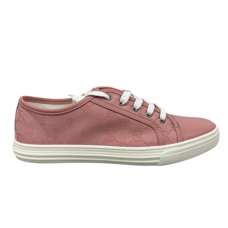 Women's Gg Monogram Low Trainers Pink Size EU 40 / UK 7