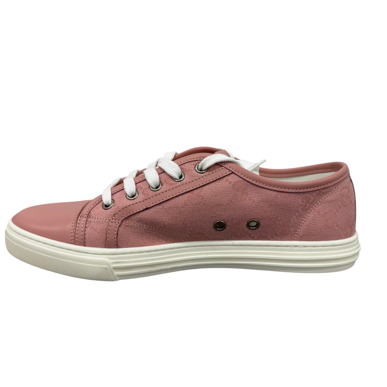 Women's Gg Monogram Low Trainers Pink Size EU 40 / UK 7 - Photo 2