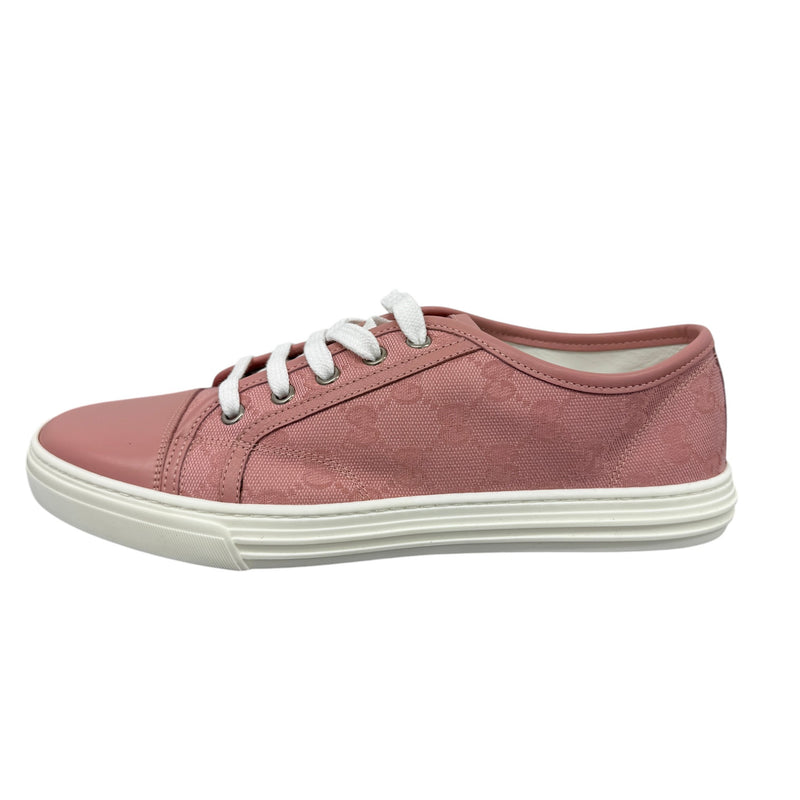 Women's Gg Monogram Low Trainers Pink Size EU 40 / UK 7