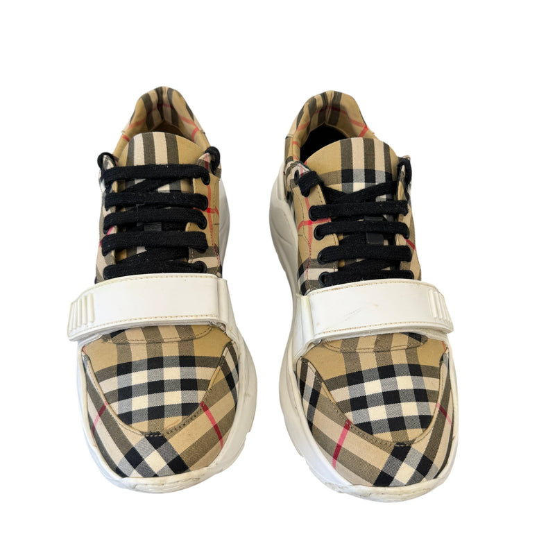 Men's Regis Low Trainers Beige Size EU 41 / UK 7
