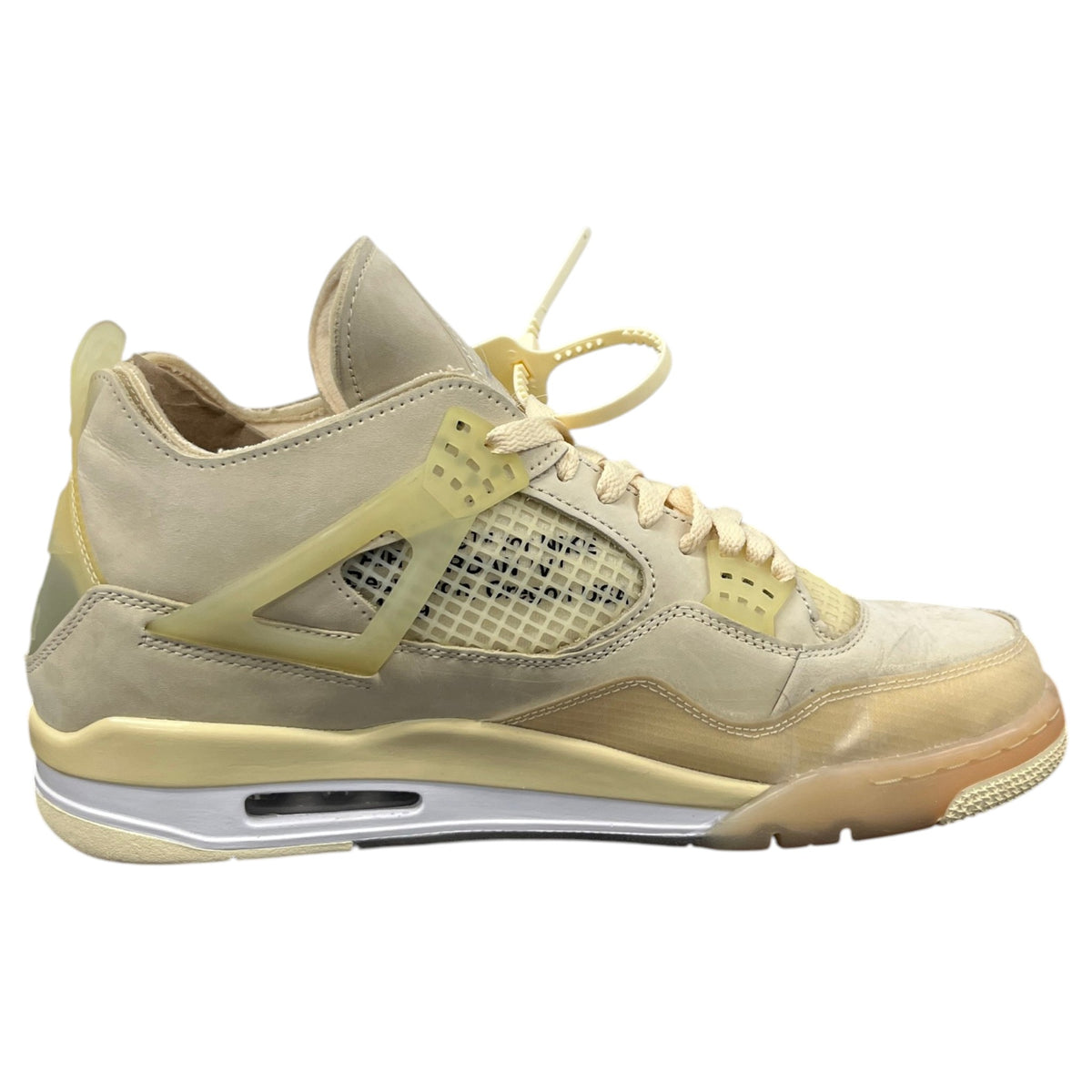 Men's x Nike Air Jordan 4 Retro SP Sail High Trainers Cream Size UK 10.5 / EU 44.5 - Photo 4