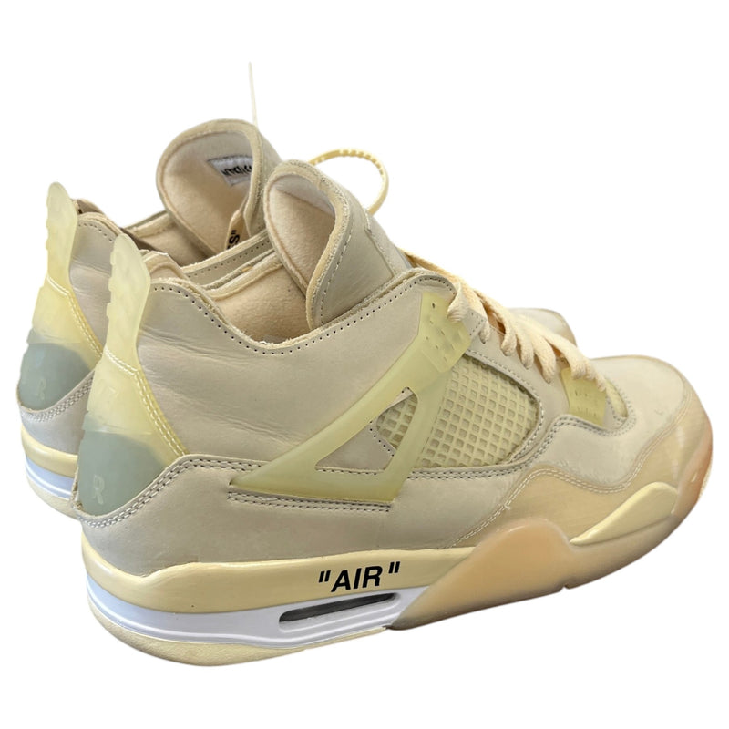 Men's x Nike Air Jordan 4 Retro SP Sail High Trainers Cream Size UK 10.5 / EU 44.5