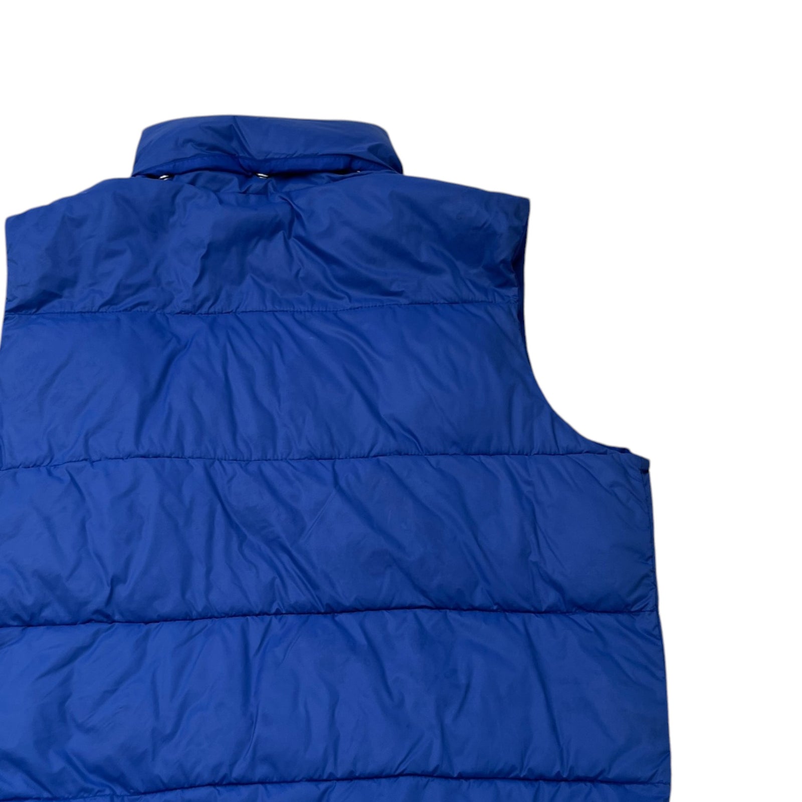 Men's Logo Print Gilet Blue Size M - Photo 4