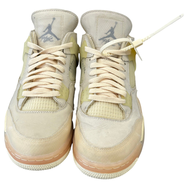 Men's x Nike Air Jordan 4 Retro SP Sail High Trainers Cream Size UK 10.5 / EU 44.5