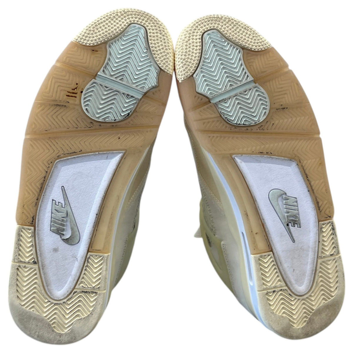 Men's x Nike Air Jordan 4 Retro SP Sail High Trainers Cream Size UK 10.5 / EU 44.5 - Photo 11
