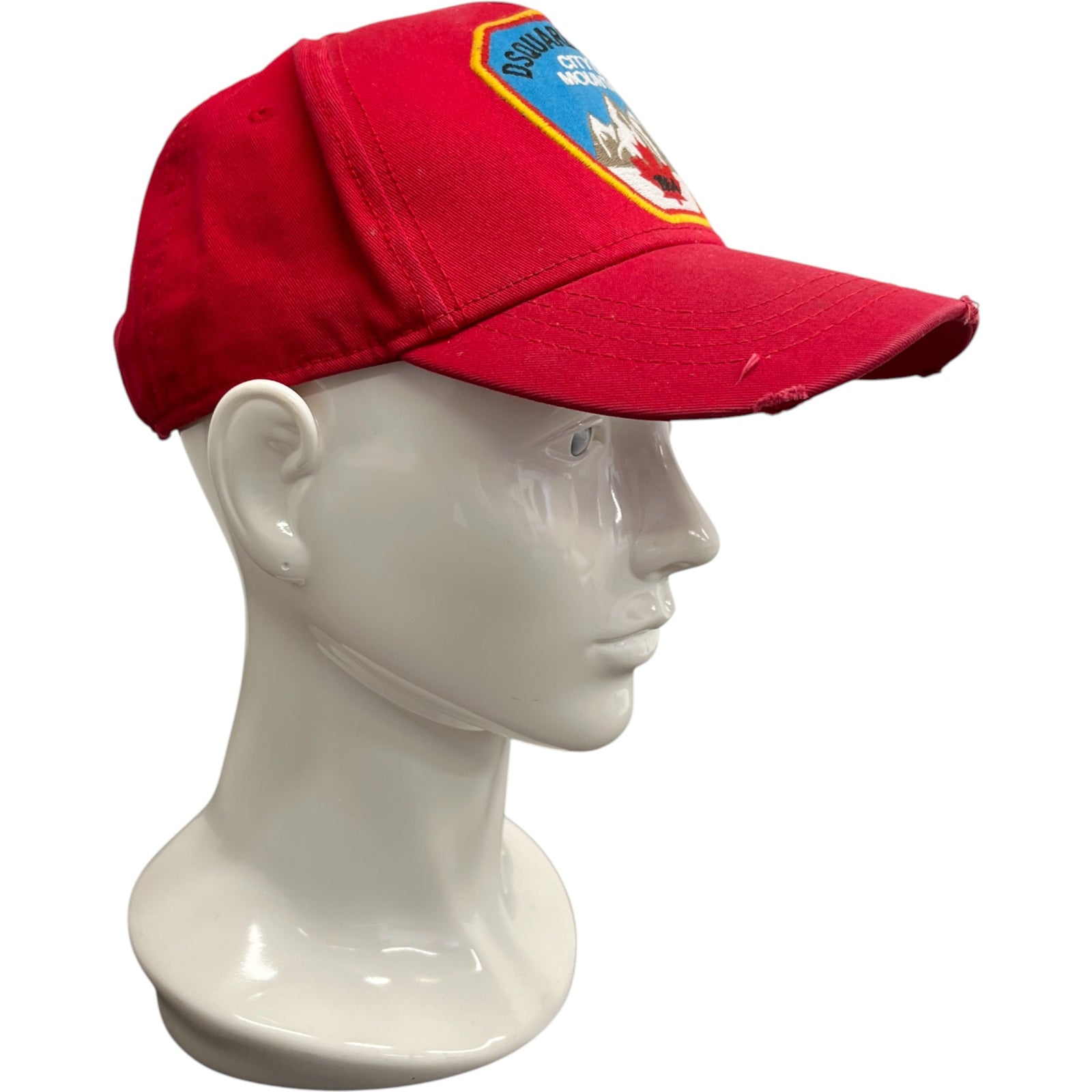 Men's City Of Mountain Hat Red - Photo 3