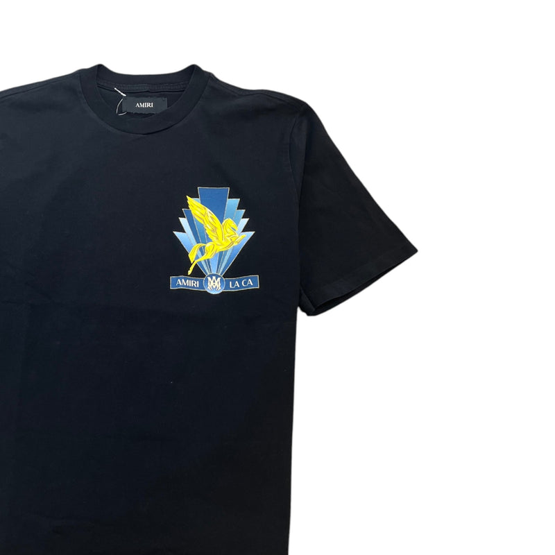 Men's Pegasus Graphic T-Shirt Black Size L