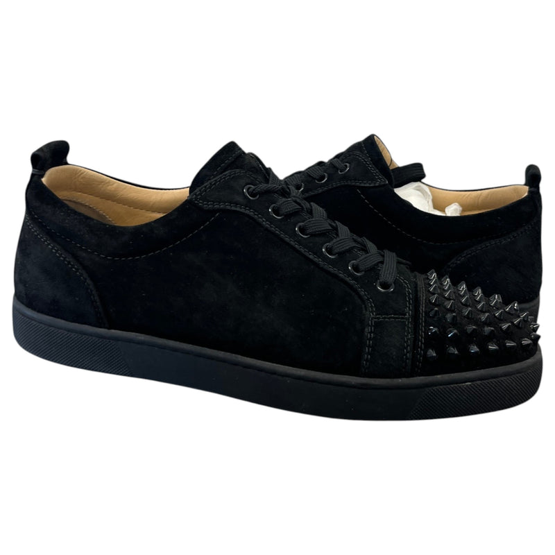 Men's Louis Junior Spikes Flat Low Trainers Black Size UK 9 / EU 43