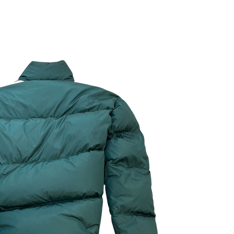Men's Logo Print Down Jacket Green Size S