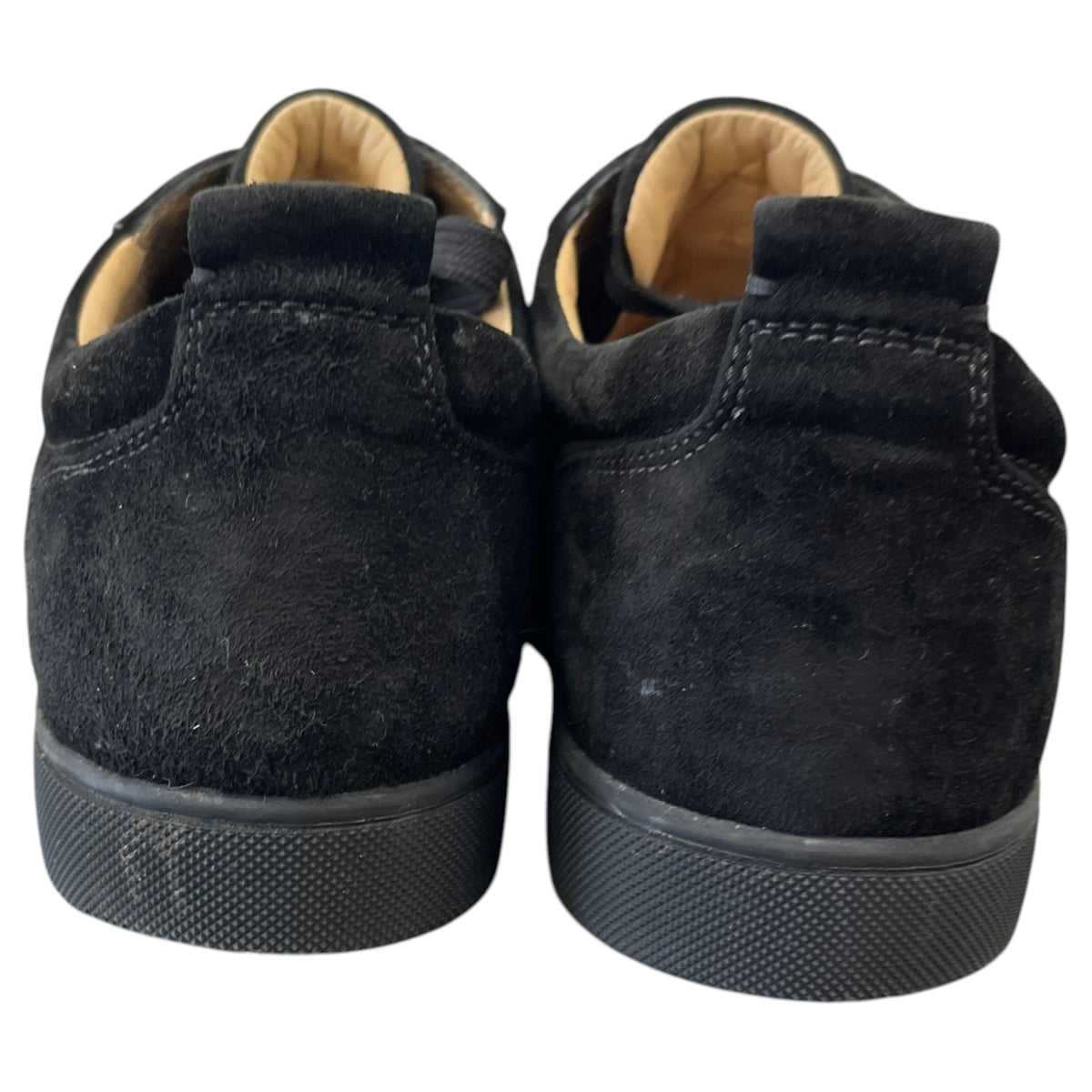 Men's Louis Junior Spikes Flat Low Trainers Black Size UK 9 / EU 43 - Photo 7