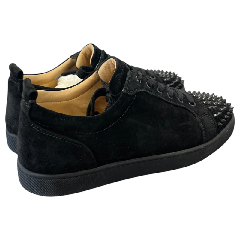 Men's Louis Junior Spikes Flat Low Trainers Black Size UK 9 / EU 43