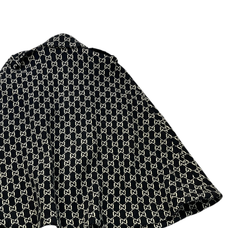 Women's Gg Jacquard Cape Jacket Black Size XS