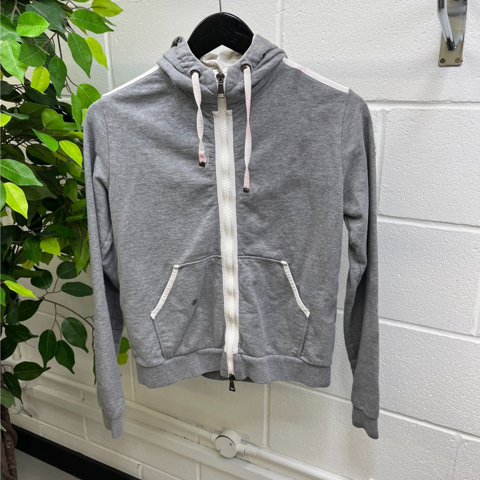 Women's Maglia Cardigan Hoodie Grey Size M - Photo 9