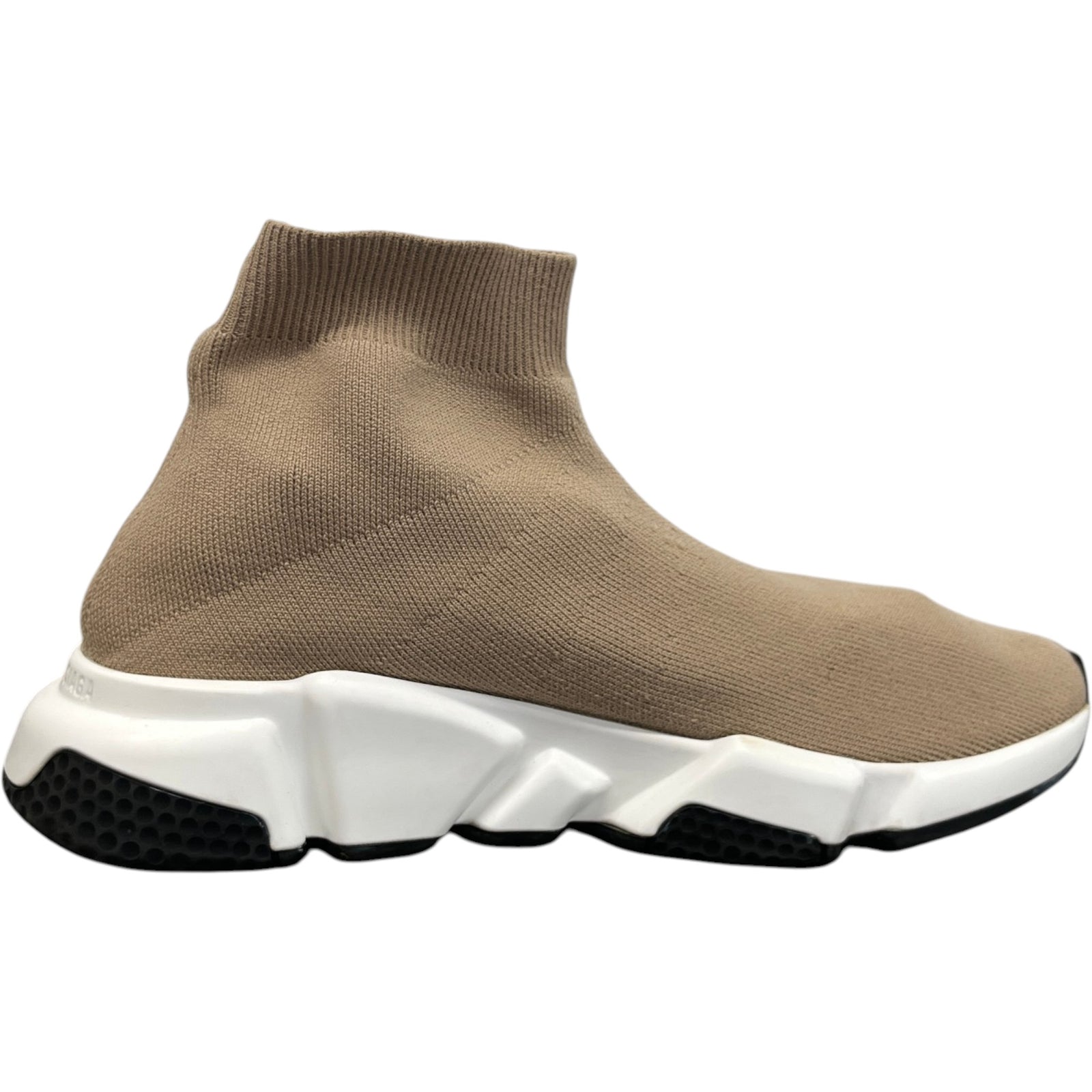 Men's Speed Sock High Trainers Beige Size UK 6 / EU 40 - Photo 4