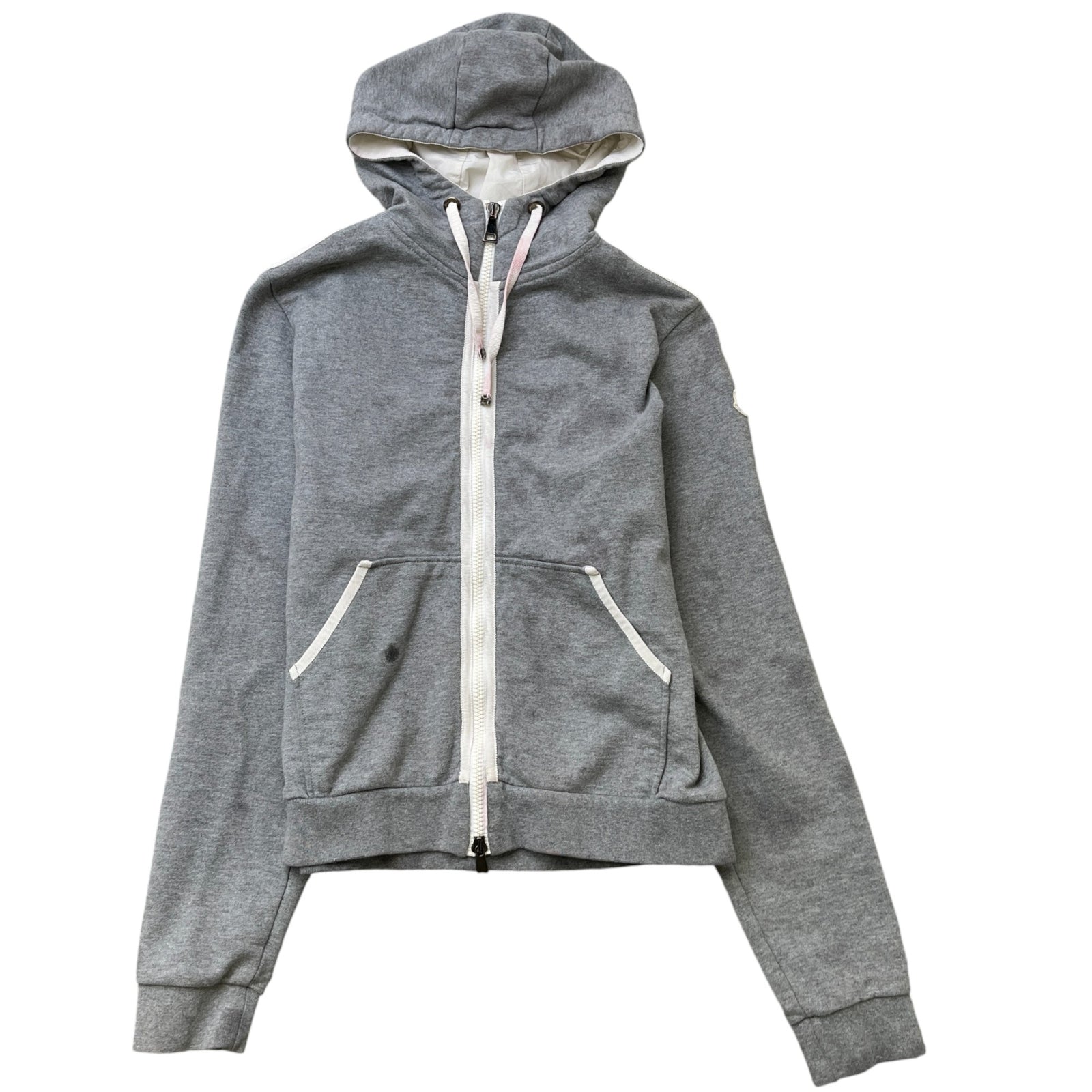 Women's Maglia Cardigan Hoodie Grey Size M - Photo 1