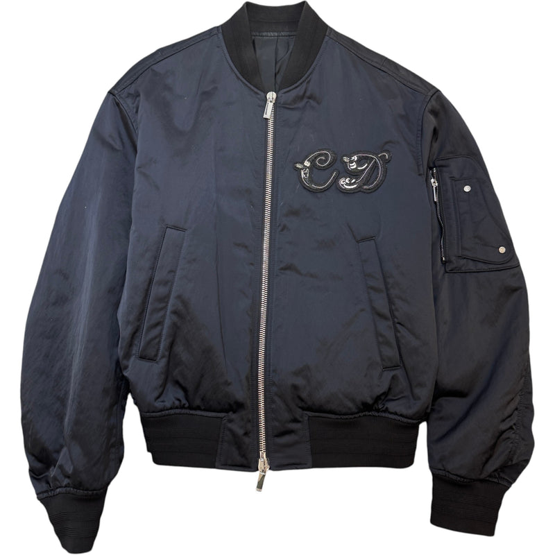 Men's x Kenny Scharf CD Bomber Jacket Black Size M
