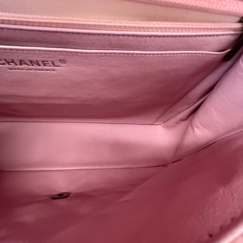 Women's Lambskin Timeless Classic Flap Maxi Bag Pink