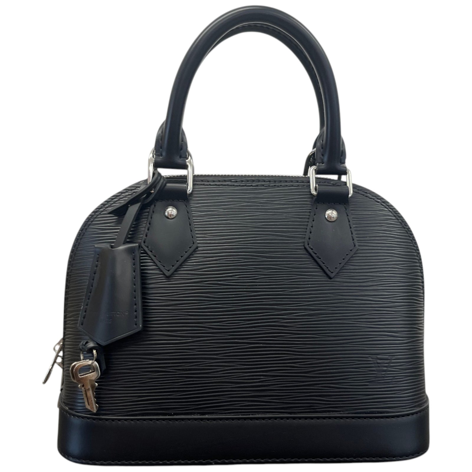 Women's Epi Leather Alma BB Handbag Black - Photo 1
