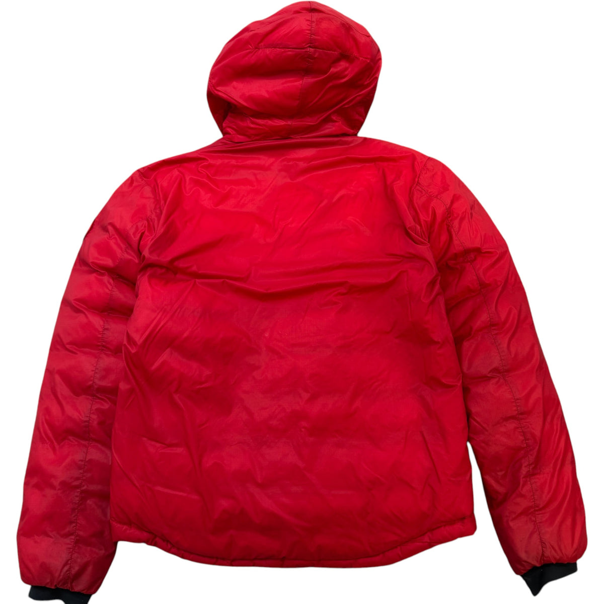 Men's Lodge Hoody Down Jacket Red Size M - Photo 2