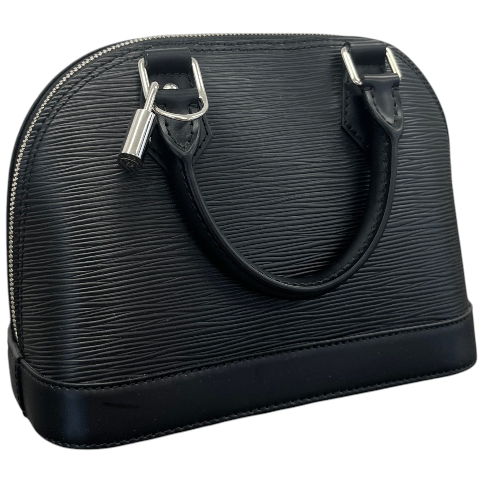 Women's Epi Leather Alma BB Handbag Black - Photo 8