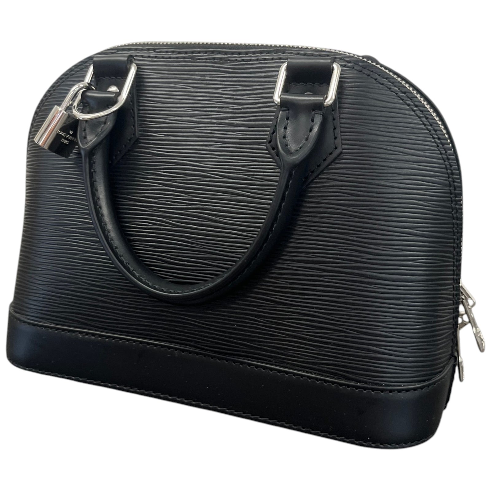 Women's Epi Leather Alma BB Handbag Black - Photo 9