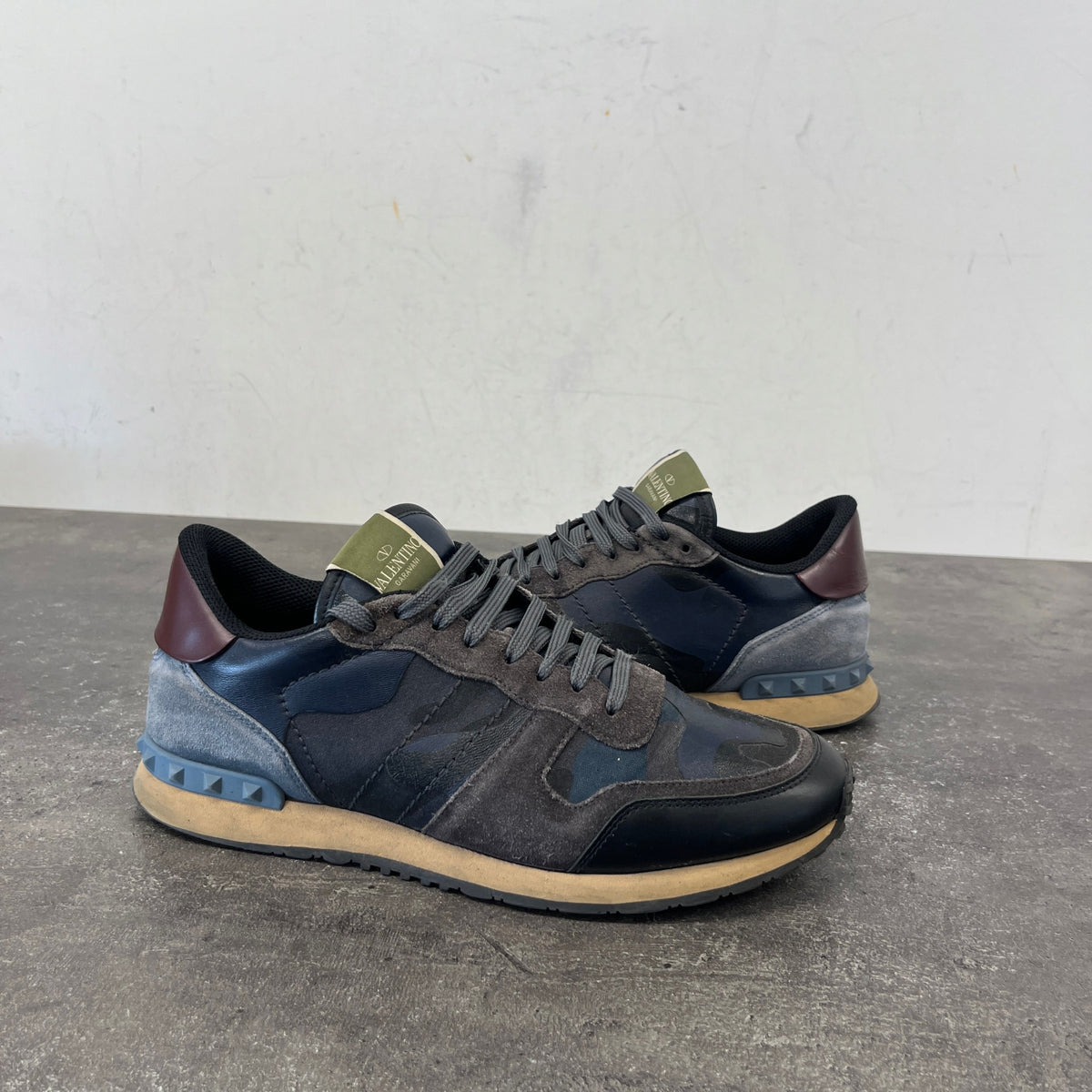 Men's Rockrunner Low Trainers Blue Size UK 9 / EU 43 - Photo 12