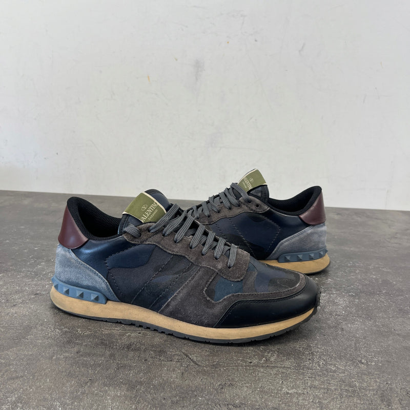 Men's Rockrunner Low Trainers Blue Size UK 9 / EU 43