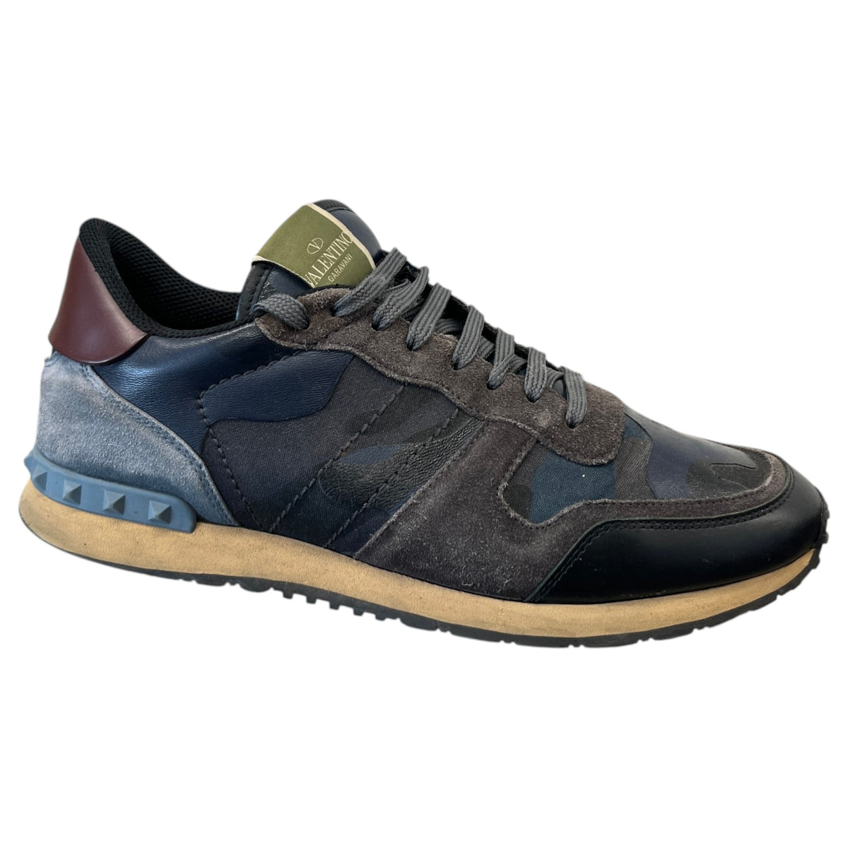 Men's Rockrunner Low Trainers Blue Size UK 9 / EU 43 - Photo 1