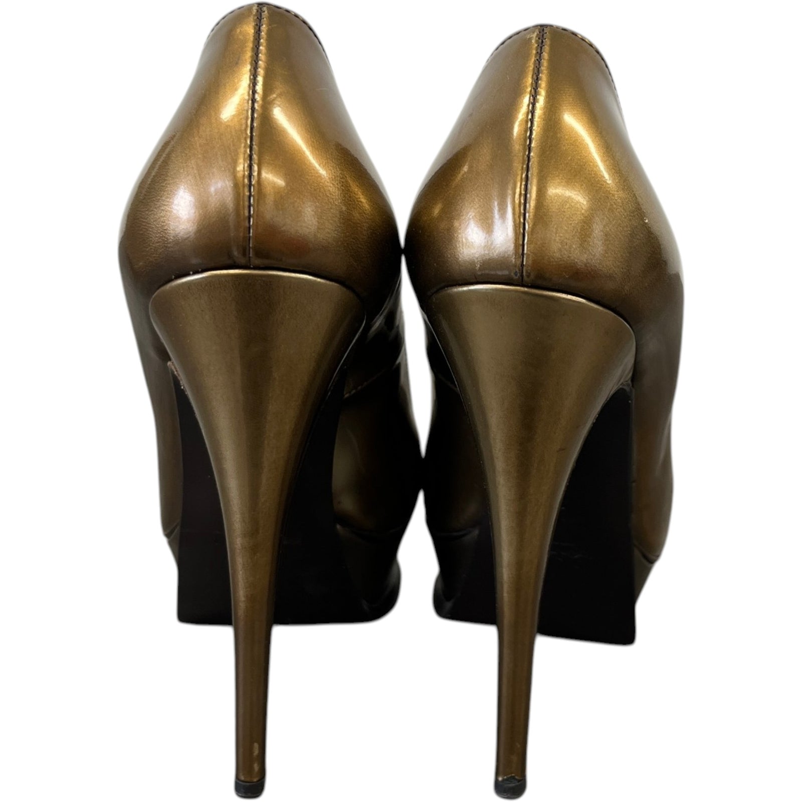 Women's Tribute Platform Heels Gold Size EU 38 / UK 5 - Photo 7