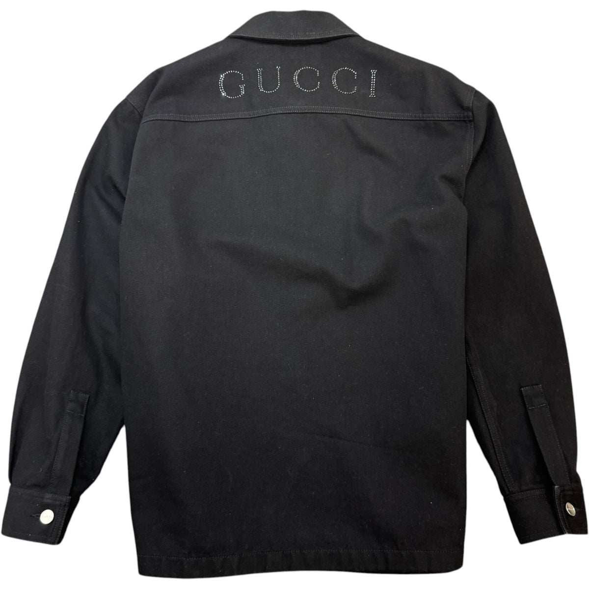 Men's Embroidered Logo Jacket Black Size L - Photo 2