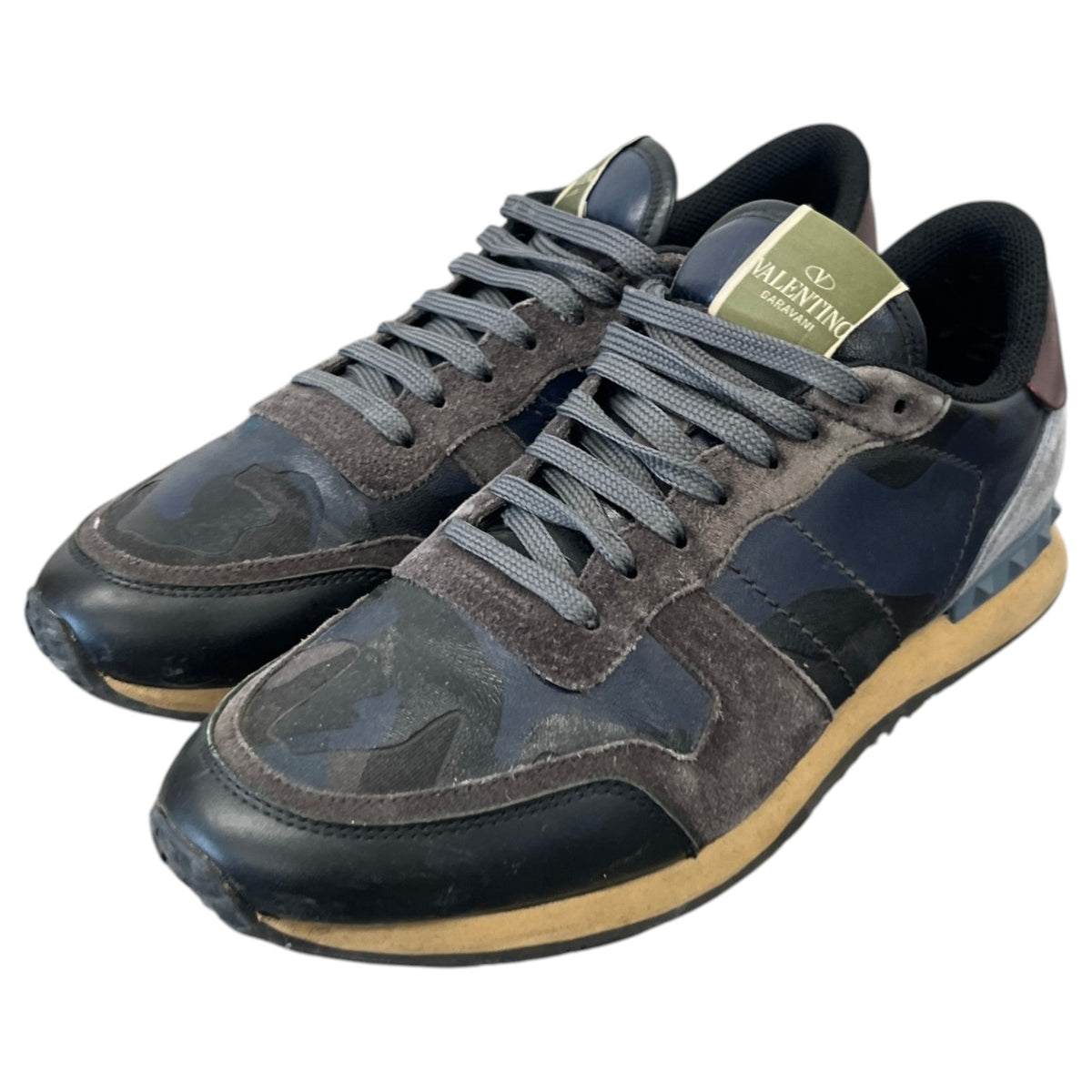 Men's Rockrunner Low Trainers Blue Size UK 9 / EU 43 - Photo 9
