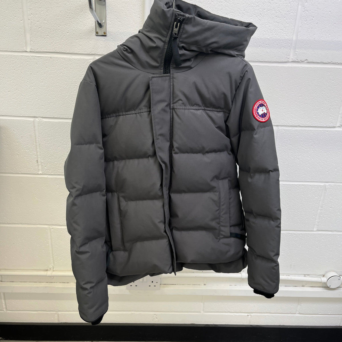 Men's MacMillan Parka Down Jacket Grey Size M - Photo 7