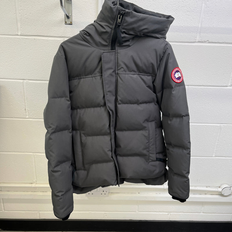 Men's MacMillan Parka Down Jacket Grey Size M