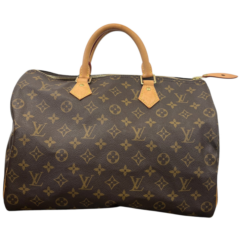 Women's Monogram Speedy 35 Bag Brown