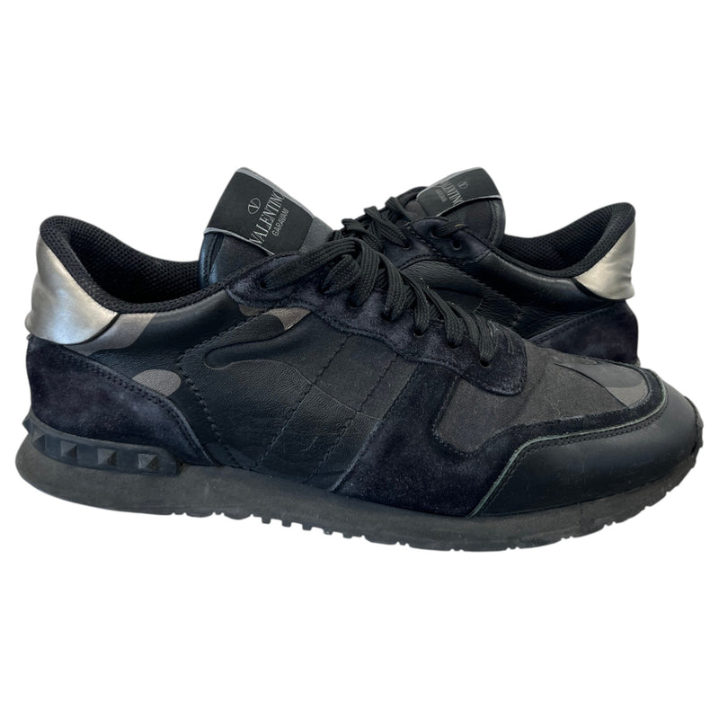 Men's Rockrunner Low Trainers Black Size UK 9 / EU 43