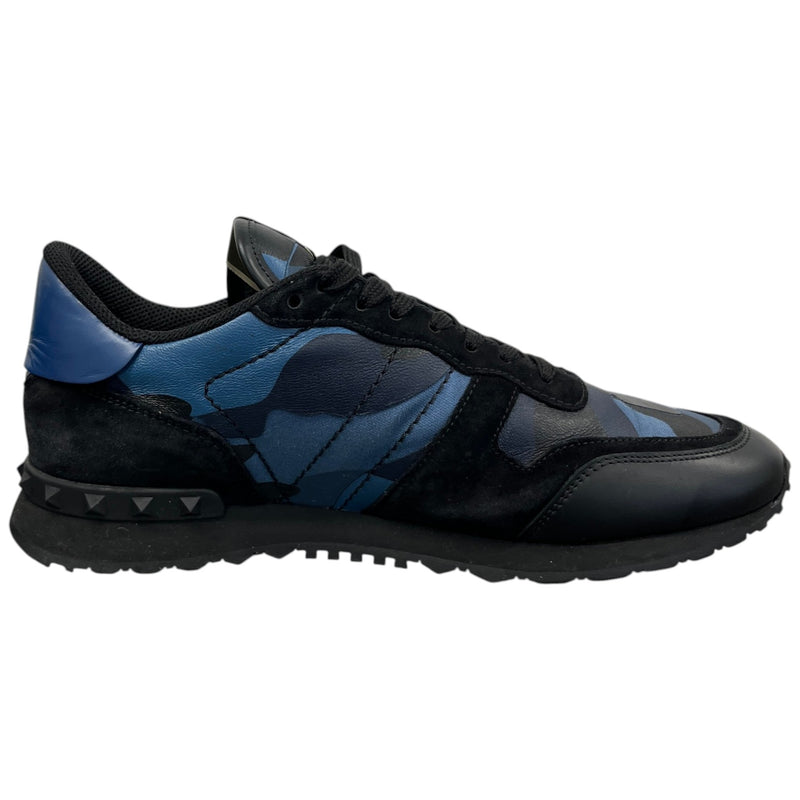 Men's Rockrunner Camouflage Low Trainers Black Size UK 8.5 / EU 42.5