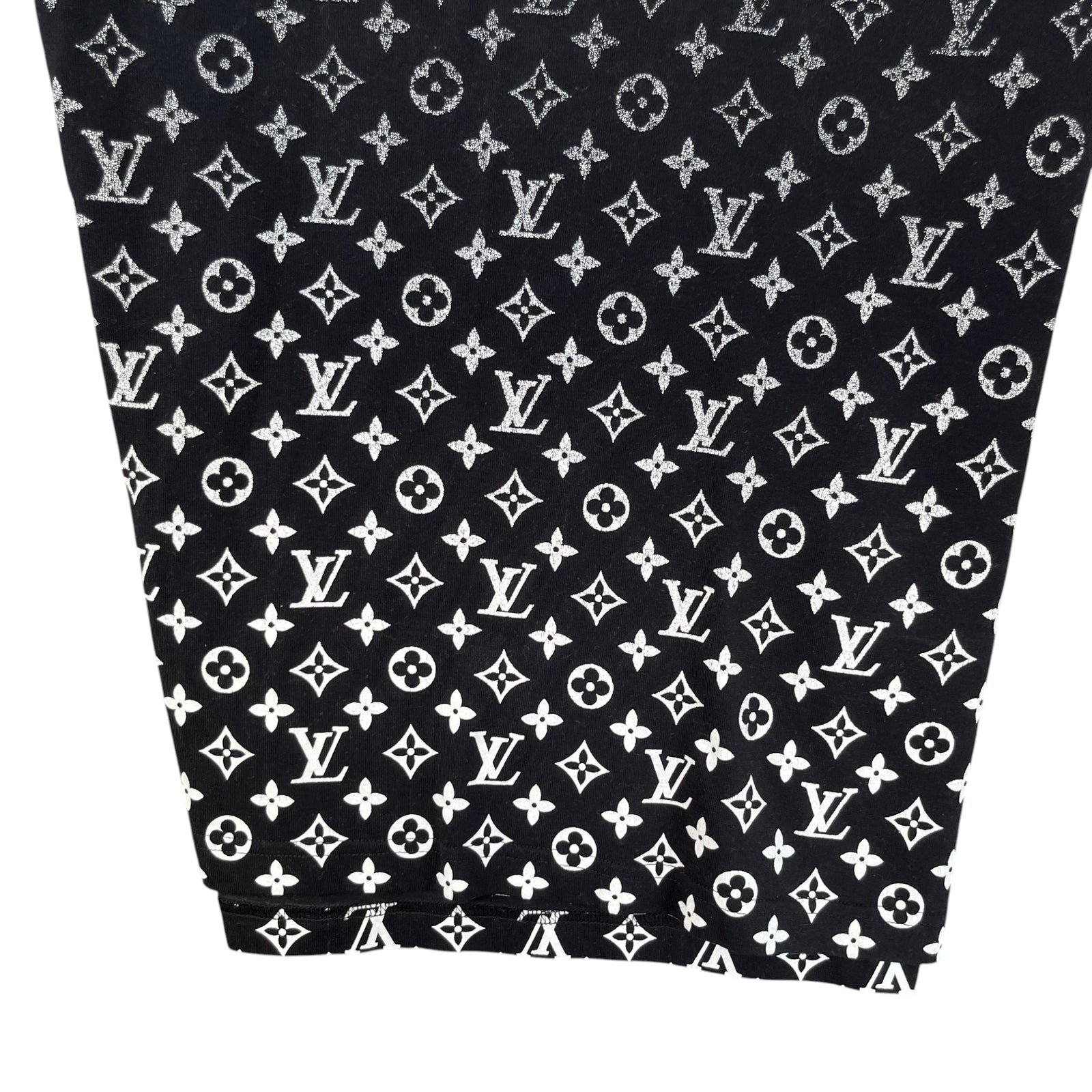 Men's Monogram Gradient T-Shirt Black Size XL - Photo 5
