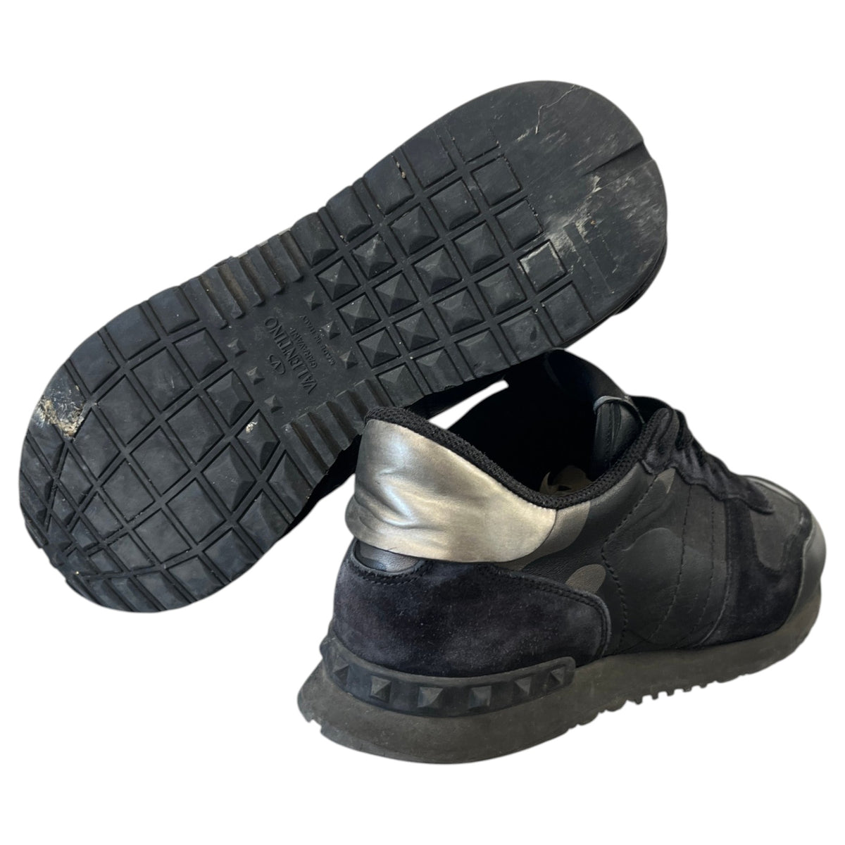 Men's Rockrunner Low Trainers Black Size UK 9 / EU 43 - Photo 10