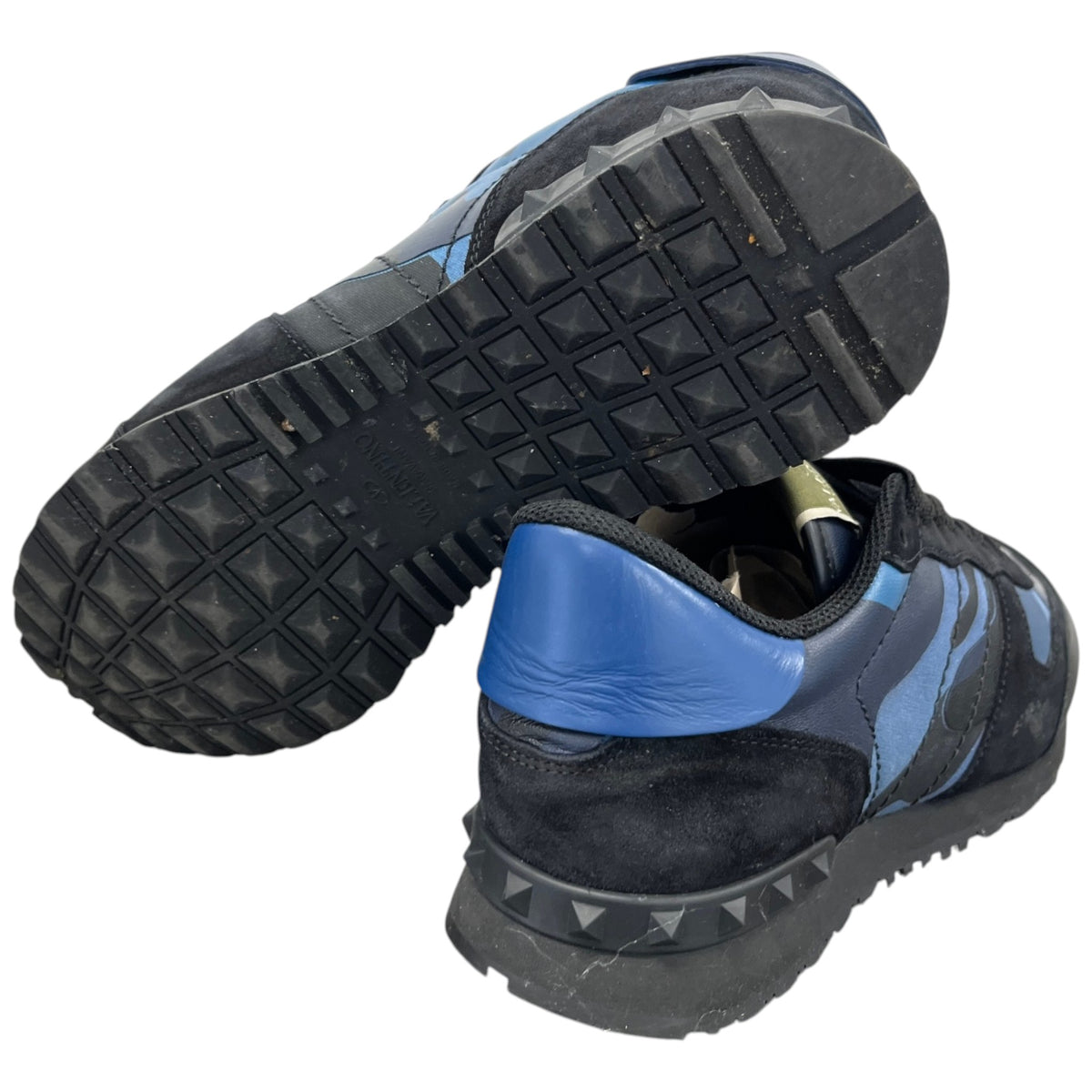 Men's Rockrunner Camouflage Low Trainers Black Size UK 8.5 / EU 42.5 - Photo 10