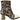 Women's Bryelle Gold Snake Printed Ankle Boots Gold Size EU 37 / UK 4