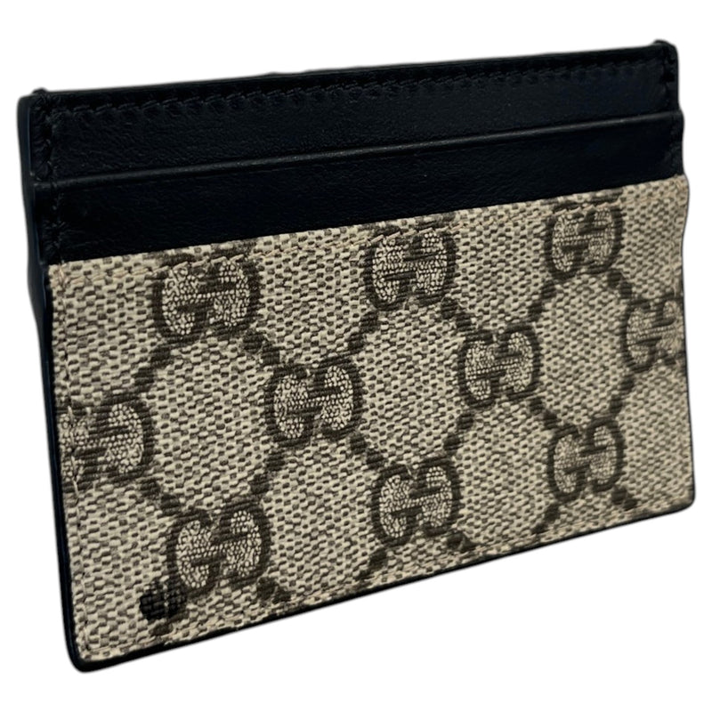 Men's GG Supreme Card Holder Black