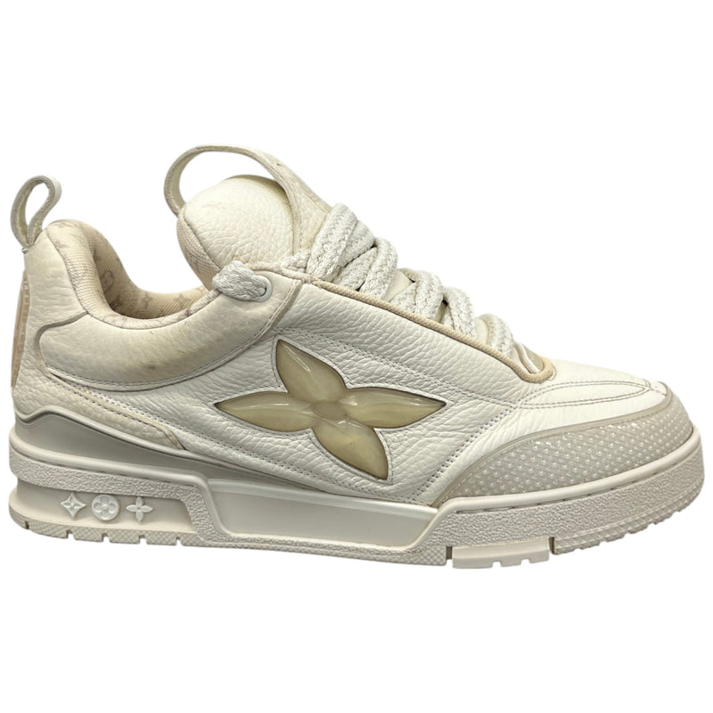 Men's LV Skate Low Trainers Beige Size UK 6.5 / EU 40.5