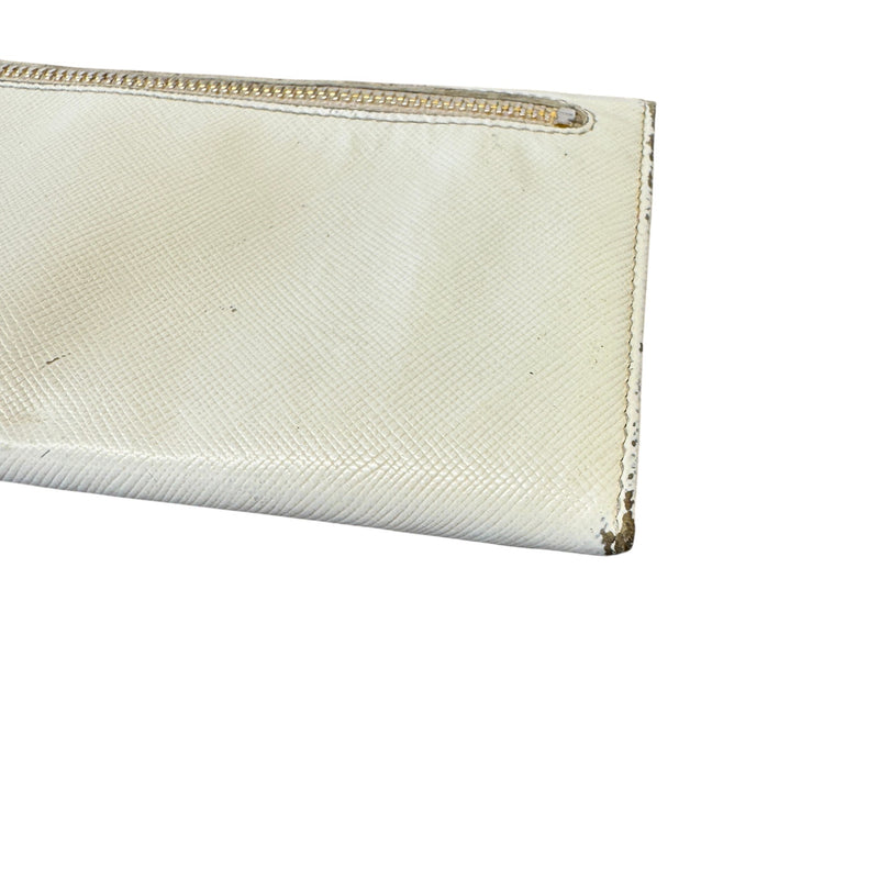 Women's Saffiano Wallet Beige