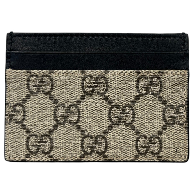 Men's GG Supreme Card Holder Black