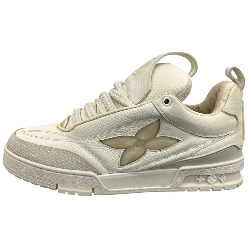 Men's LV Skate Low Trainers Beige Size UK 6.5 / EU 40.5
