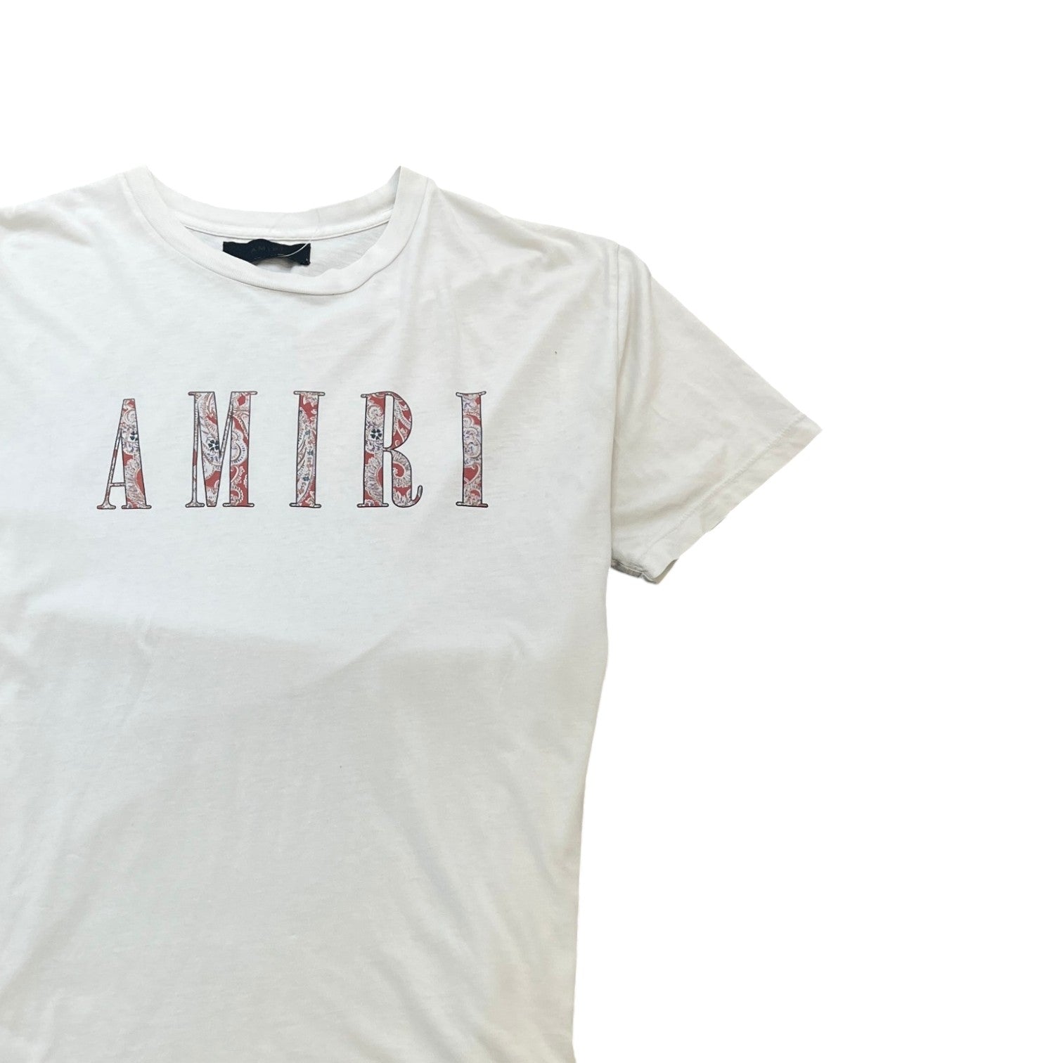 Men's Logo Print T-Shirt White Size L - Photo 3