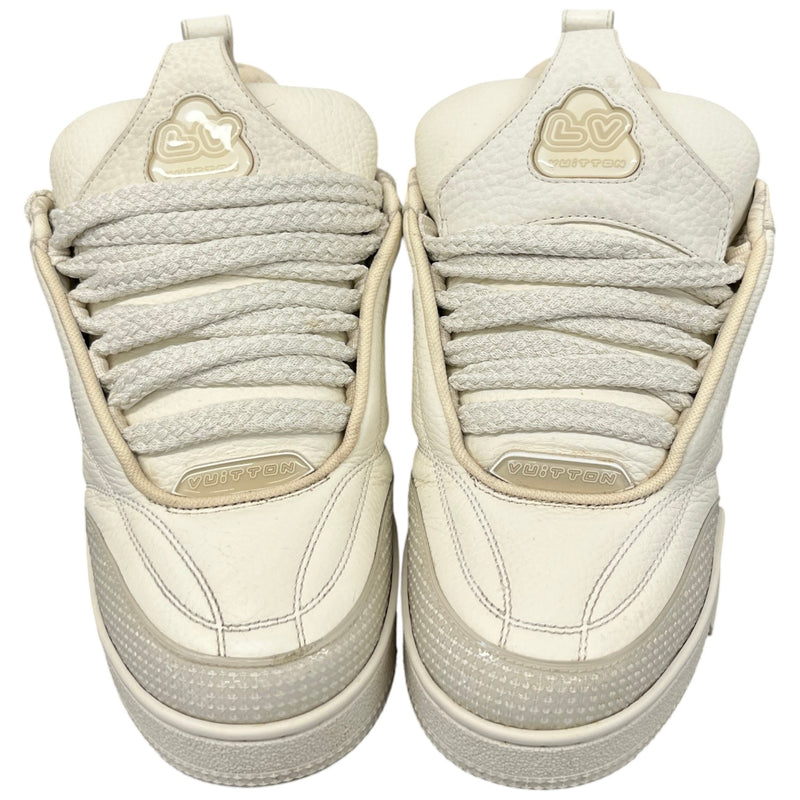 Men's LV Skate Low Trainers Beige Size UK 6.5 / EU 40.5