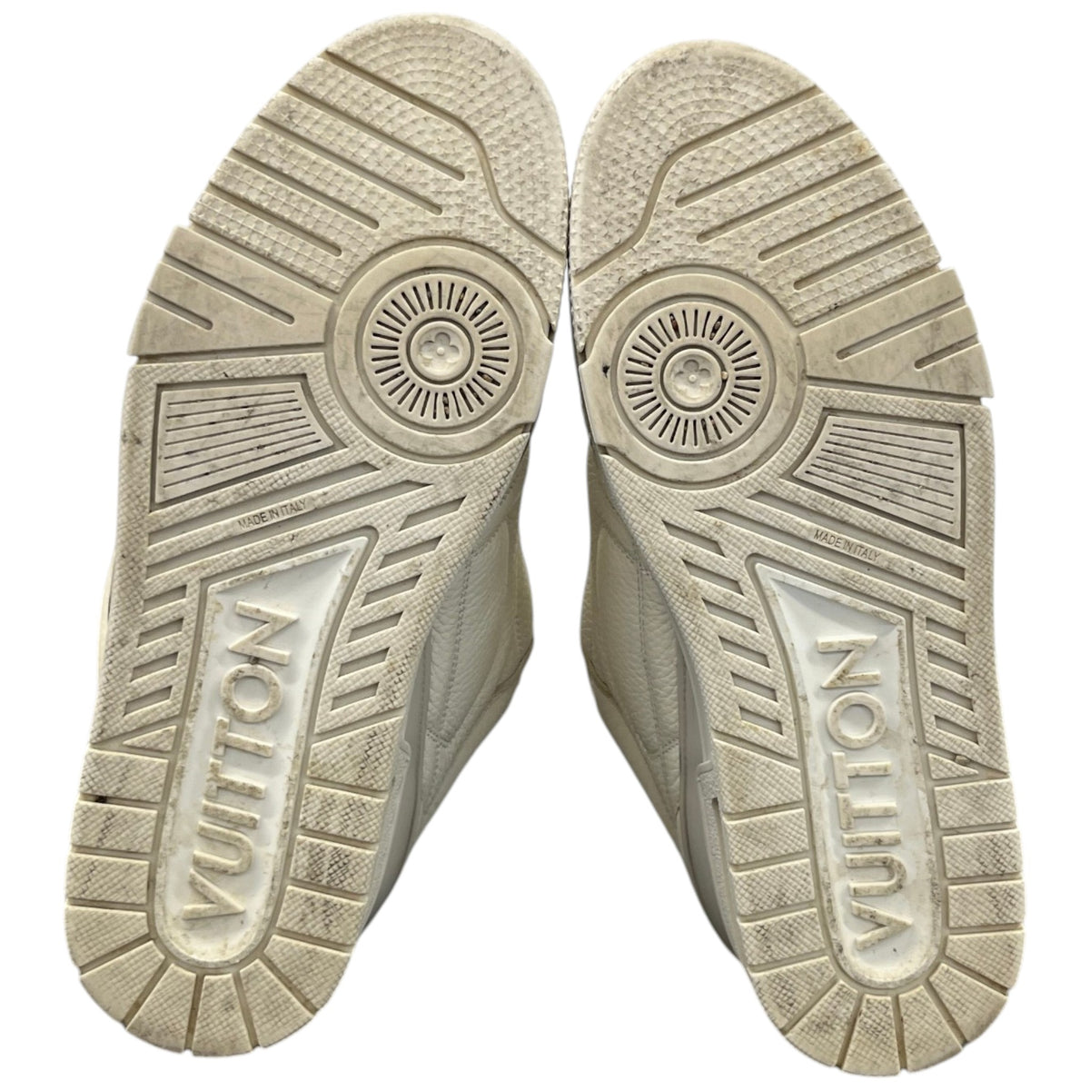 Men's LV Skate Low Trainers Beige Size UK 6.5 / EU 40.5 - Photo 11