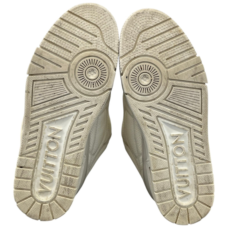 Men's LV Skate Low Trainers Beige Size UK 6.5 / EU 40.5